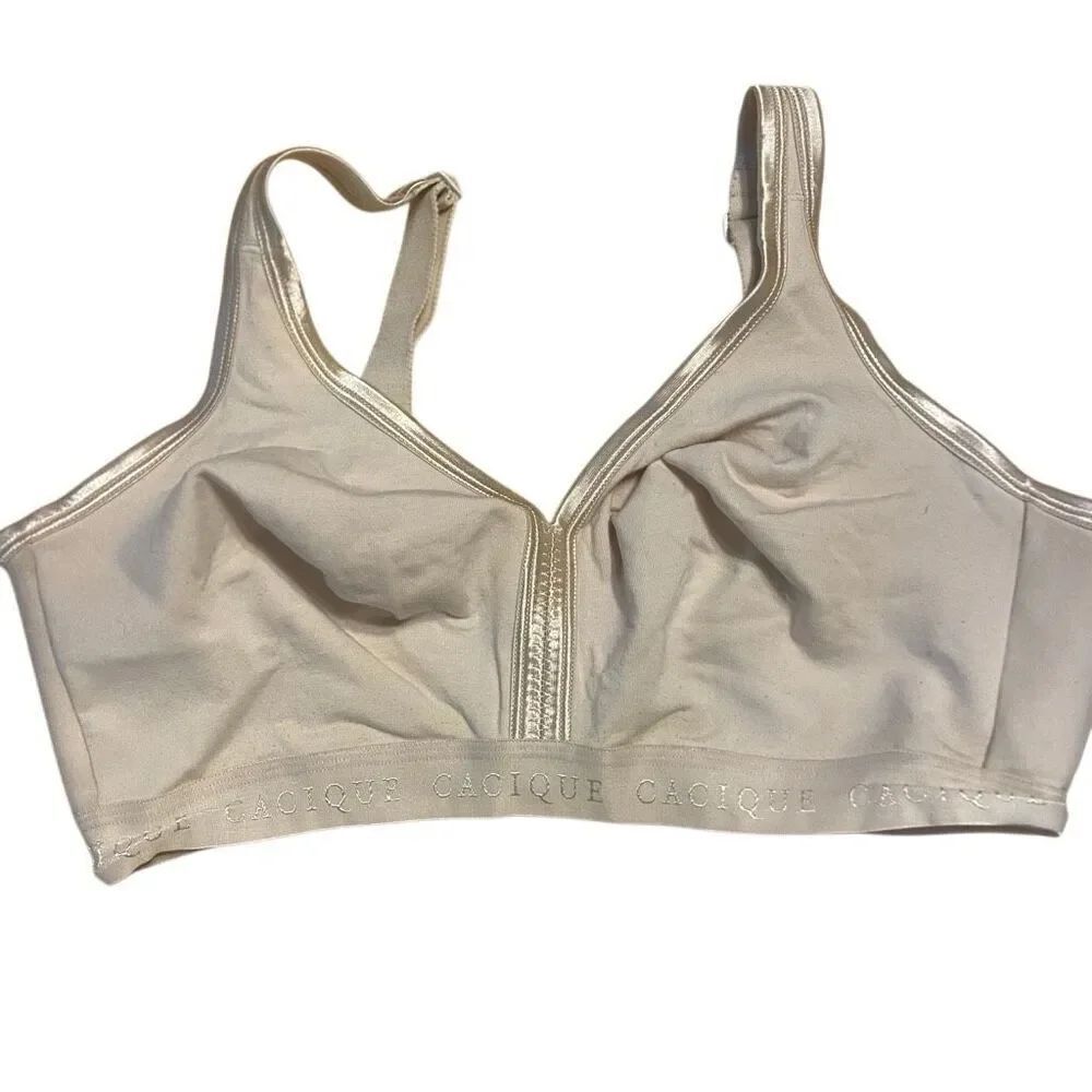 Cacique tan wide strap size 40 DD bra